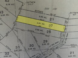 Arkansas Ozarks Land For Sale - Plat of Property